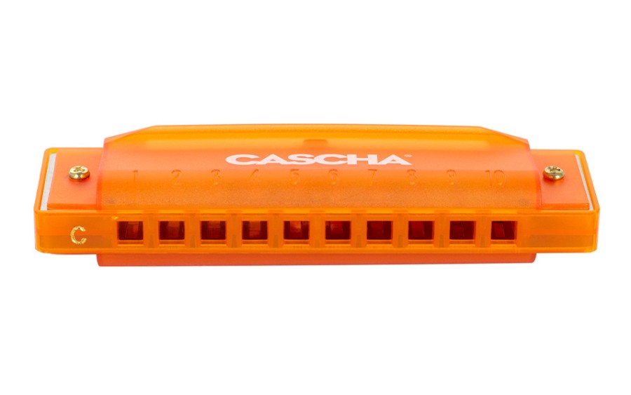 Блус хармоника Cascha HH 2276, Fun Blues, Оранжева