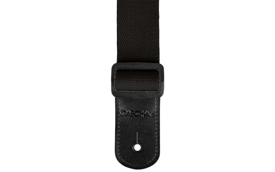 Колан за укулеле Cascha HH 2292, Памучен, Черен
