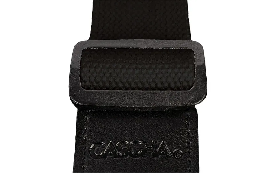 Колан за укулеле Cascha HH 2292, Памучен, Черен