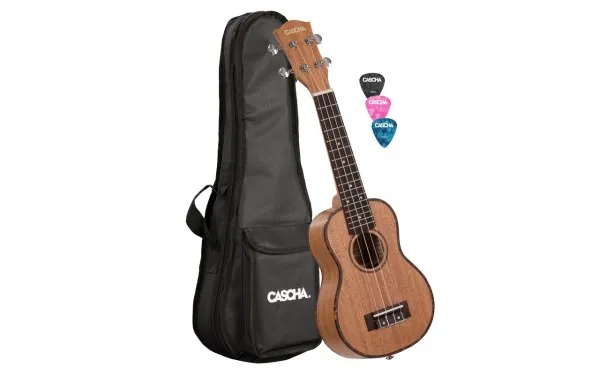 Сопрано укулеле Cascha HH 2026, Premium Mahogany