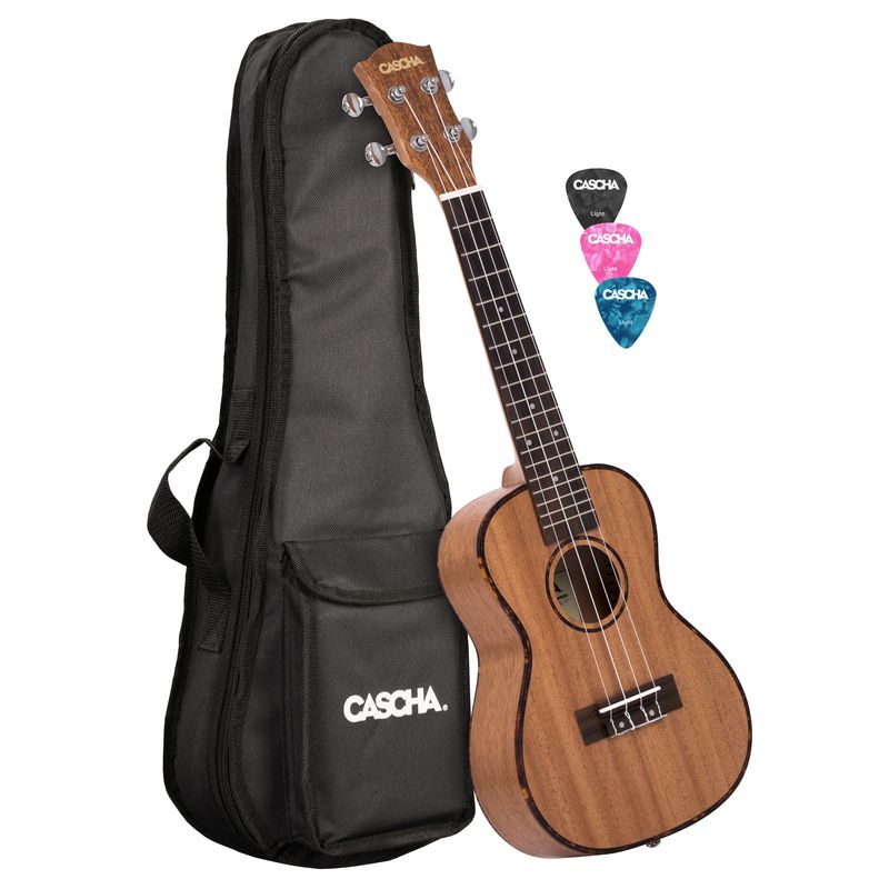 Концертно укулеле Cascha HH 2035, Premium Mahogany