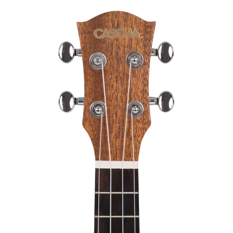Концертно укулеле Cascha HH 2035E, Premium Mahogany, С вградена електроника