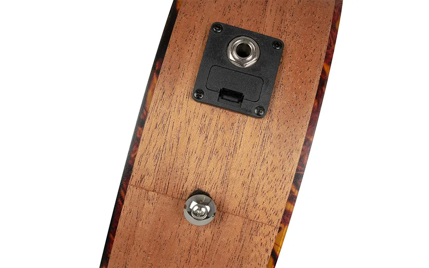 Тенор укулеле Cascha HH 2048E, Premium Mahogany, С вградена електроника