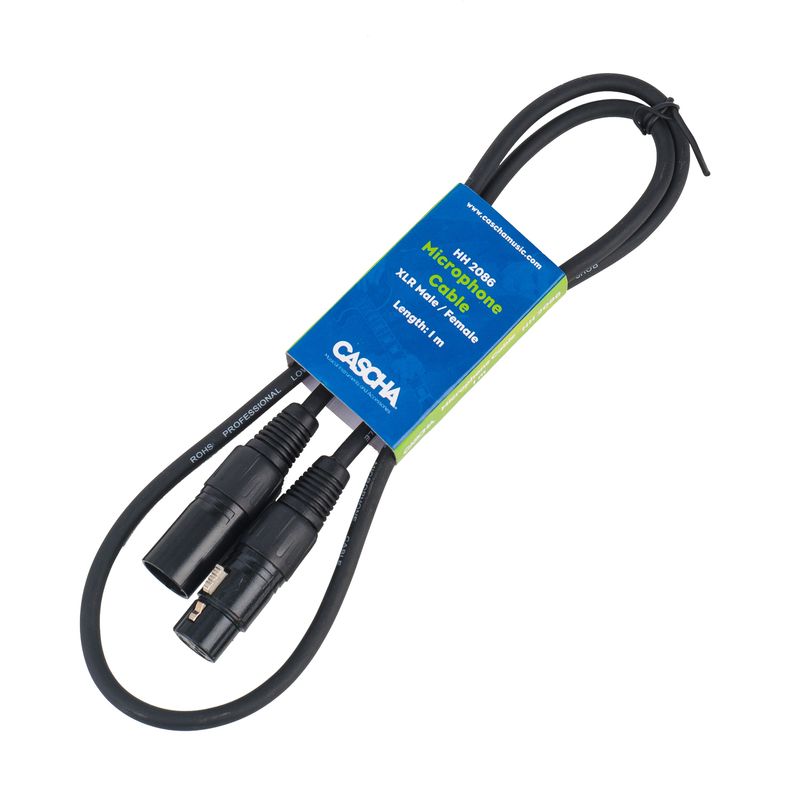 Кабел Cascha HH 2086, XLR/XLR, 1m