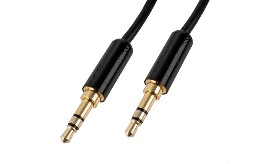 Аудио кабел Cascha HH 2091, 3.5mm/3.5mm, 0.5m