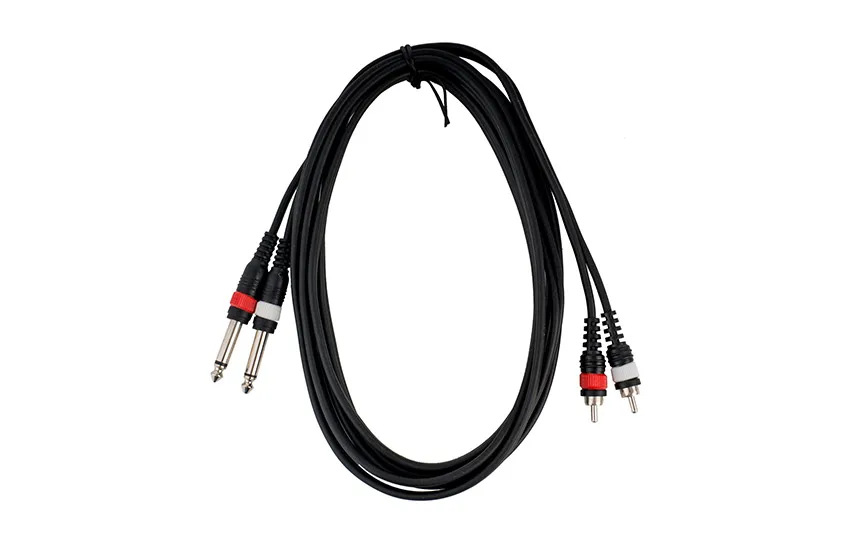Aудио кабел Cascha HH 2095, RCA/6.3mm, 3m