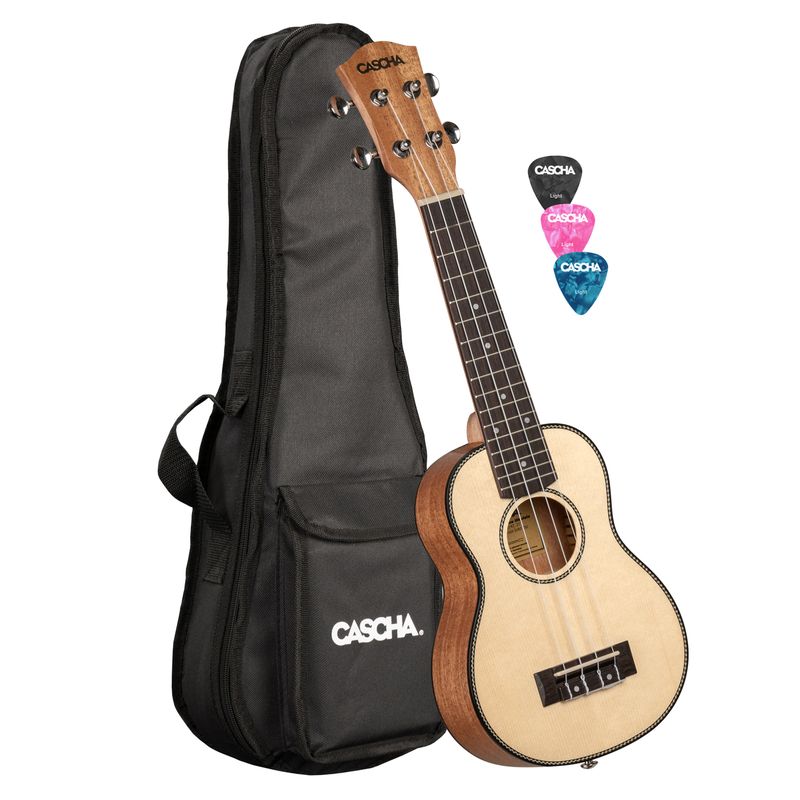 Сопрано укулеле Cascha HH 2148, Solid Top
