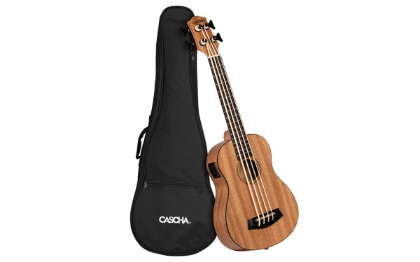 Бас укулеле Cascha HH2175, Mahogany