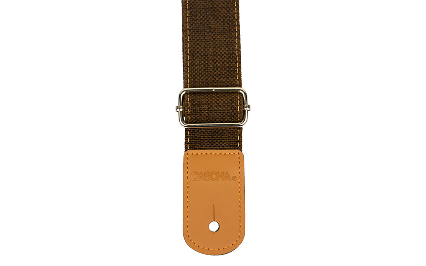 Колан за укулеле Cascha HH 2201, Памучен, Кафяв
