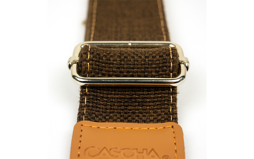 Колан за укулеле Cascha HH 2201, Памучен, Кафяв