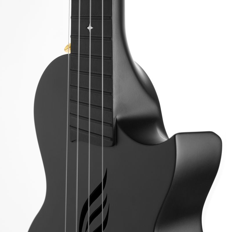 Концертно укулеле Cascha HH 2058, Карбон, Черно
