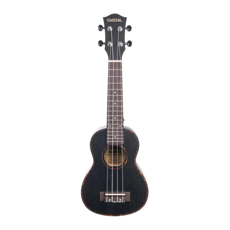 Сопрано укулеле Cascha Premium Mahogany - черно