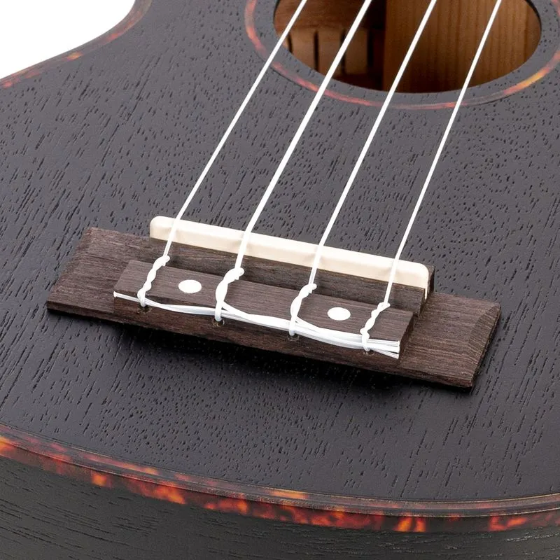 Сопрано укулеле Cascha Premium Mahogany - черно