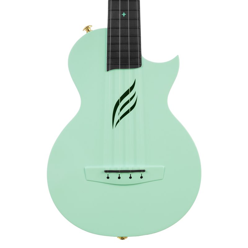 Концертно укулеле Cascha HH 2287, Карбон, Зелено