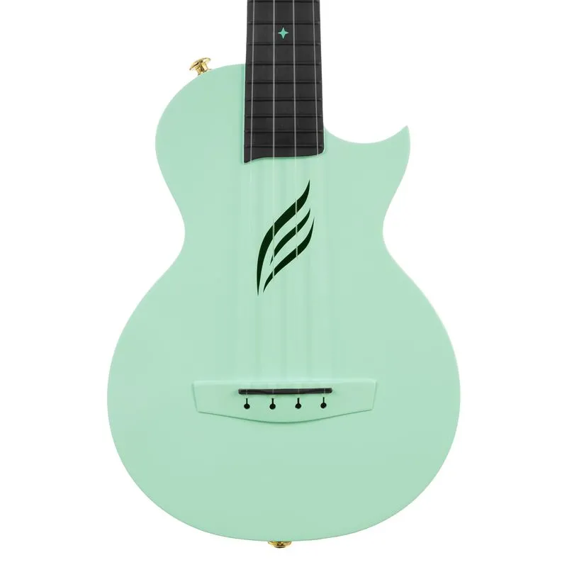 Концертно укулеле Cascha HH 2287, Карбон, Зелено