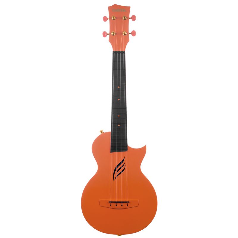 Концертно укулеле Cascha HH 2289, Карбон, Оранжево