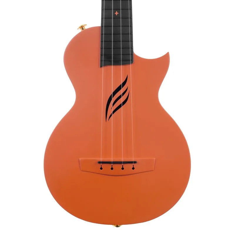 Концертно укулеле Cascha HH 2289, Карбон, Оранжево