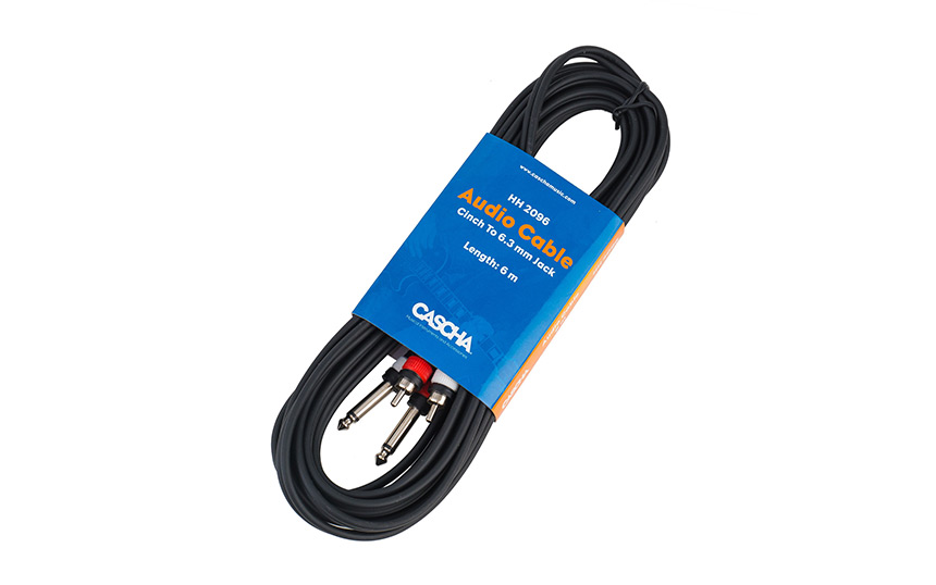 Aудио кабел Cascha HH 2096, RCA/6.3mm, 6m