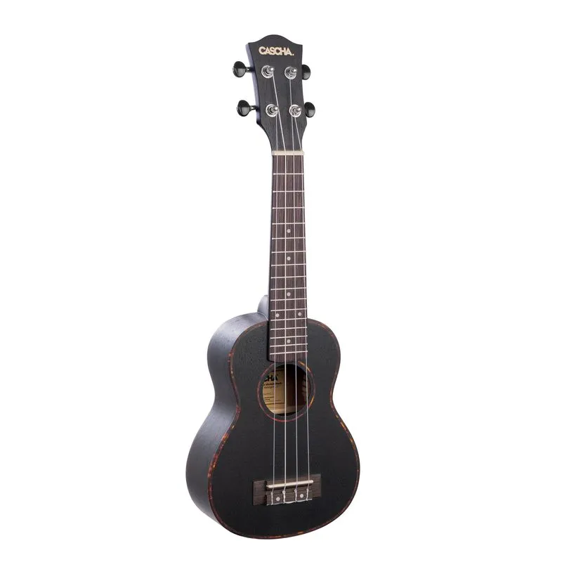 Концертно укулеле Cascha HH 2300, Premium Mahogany, Черно