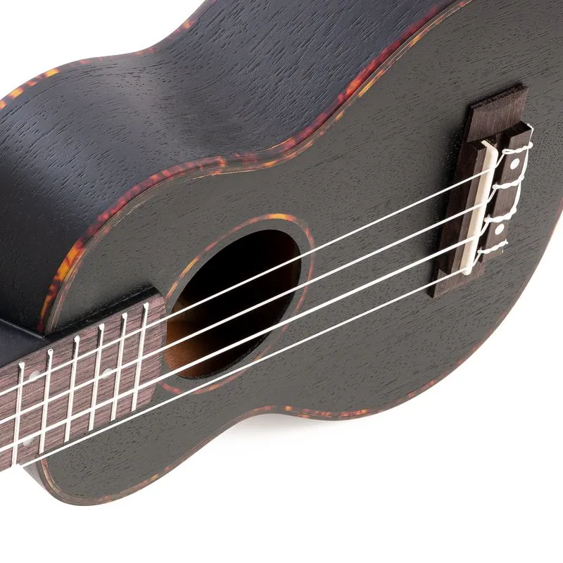 Концертно укулеле Cascha HH 2300, Premium Mahogany, Черно