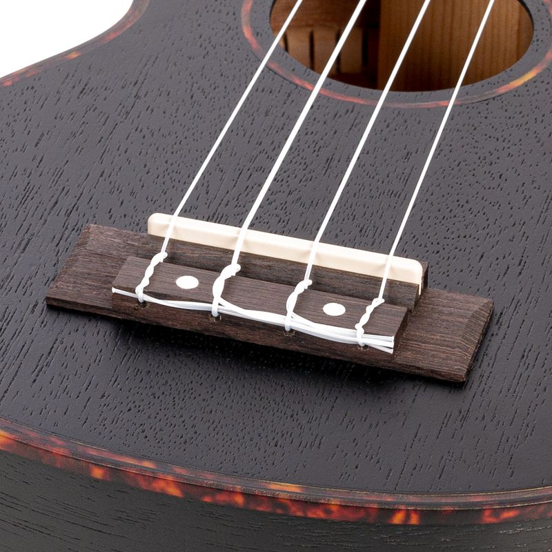 Концертно укулеле Cascha HH 2300, Premium Mahogany, Черно