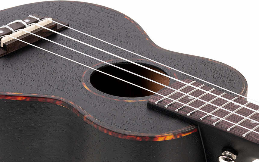 Тенор укулеле Cascha HH 2305, Premium Mahogany, Черно