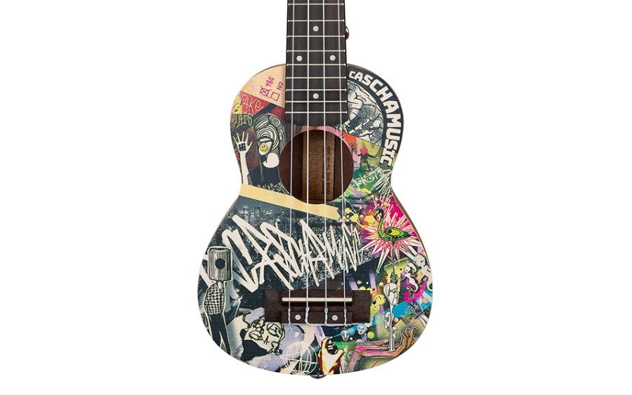 Сопрано укулеле Cascha HH 2600, Art Series, Urban
