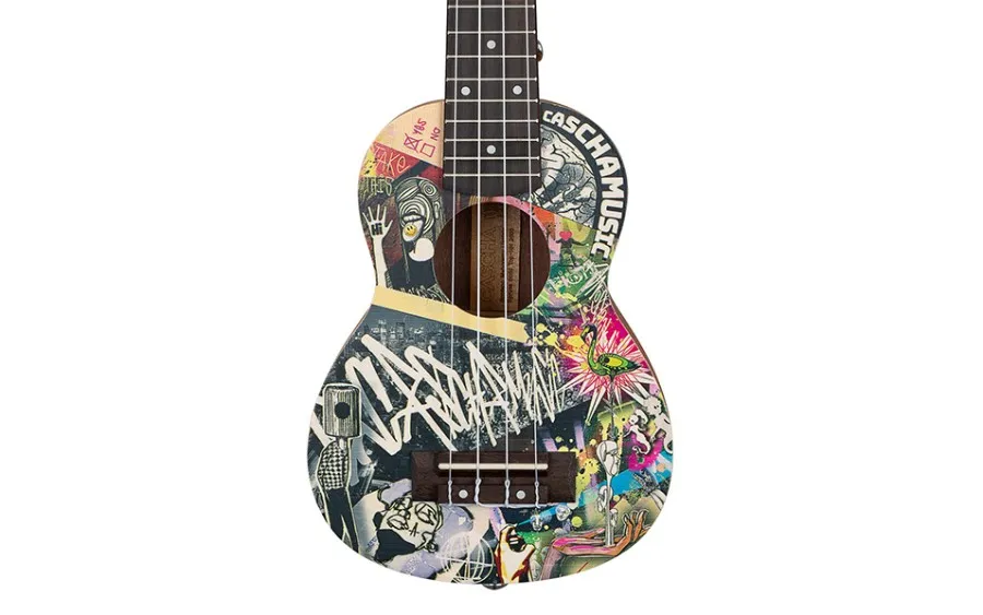 Сопрано укулеле Cascha HH 2600, Art Series, Urban