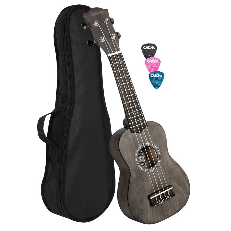Сопрано укулеле Cascha HH 3960, Черно