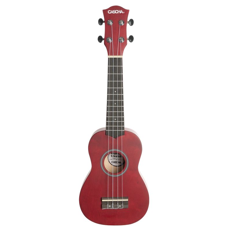 Сопрано укулеле Cascha HH 3961, Червено