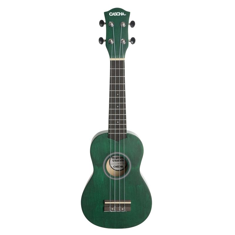 Сопрано укулеле Cascha HH 3963, Зелено