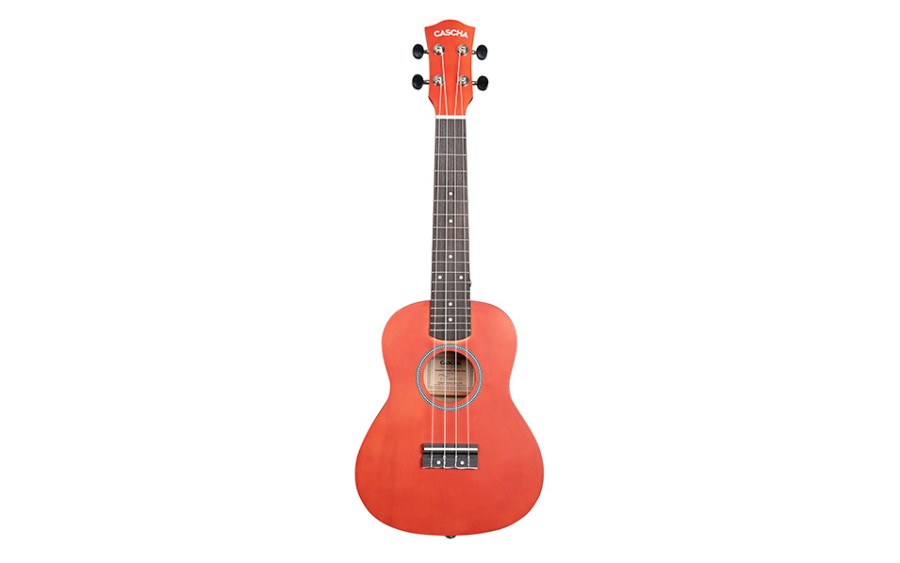 Концертно укулеле Cascha CUC102, Червено