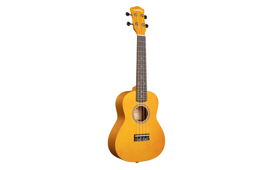 Концертно укулеле Cascha CUC105, Жълто
