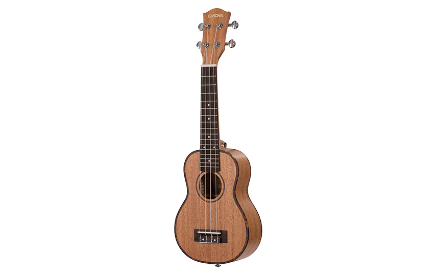 Сопрано укулеле Cascha HH 2026L, Premium Mahogany, За лява ръка