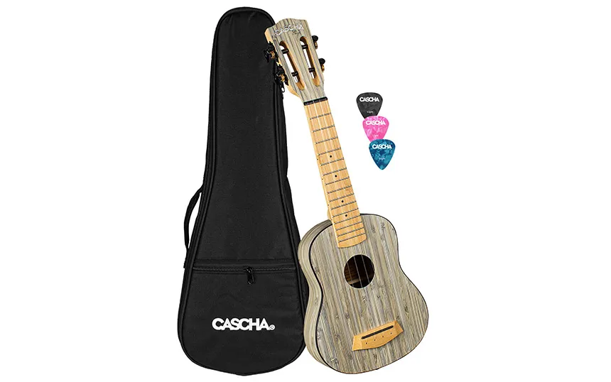 Сопрано укулеле Cascha HH 2315, Babmoo Graphite
