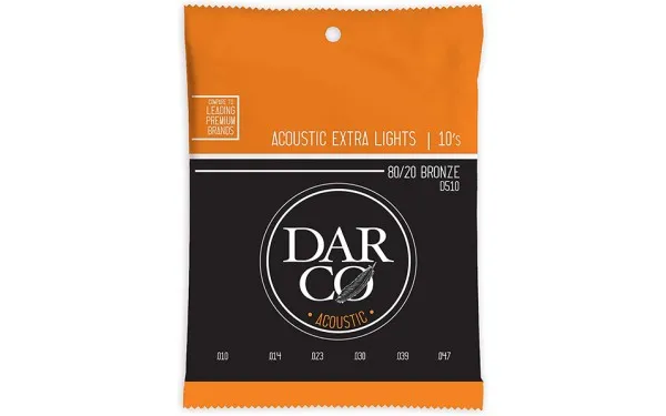 Darco D510, Струни за акустична китара 10-47