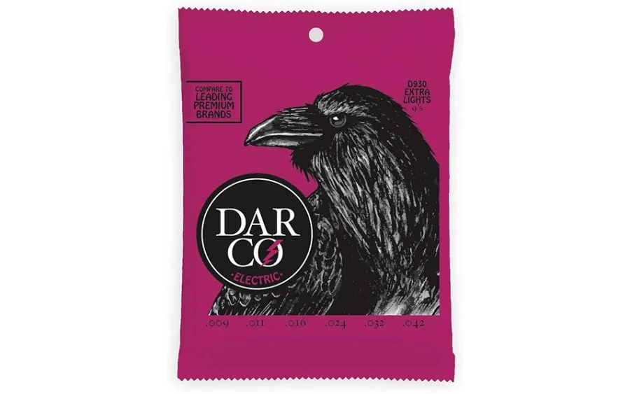 Darco D930, Струни за електрическа китара 09-42