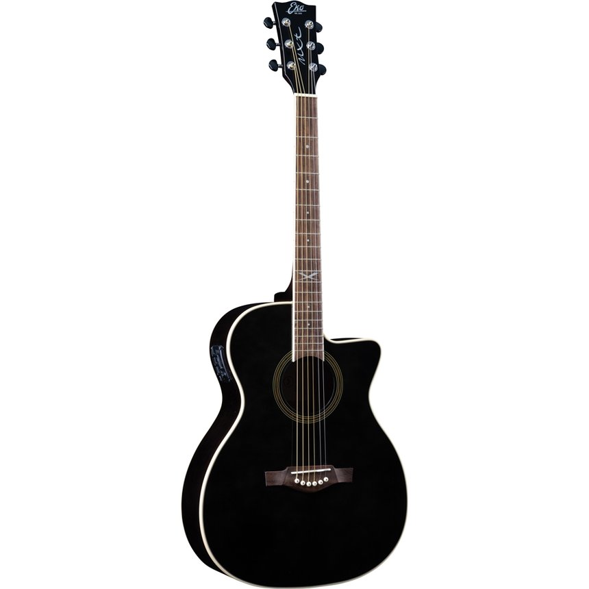Eko NXT A100ce See through black-акустична китара - черна
