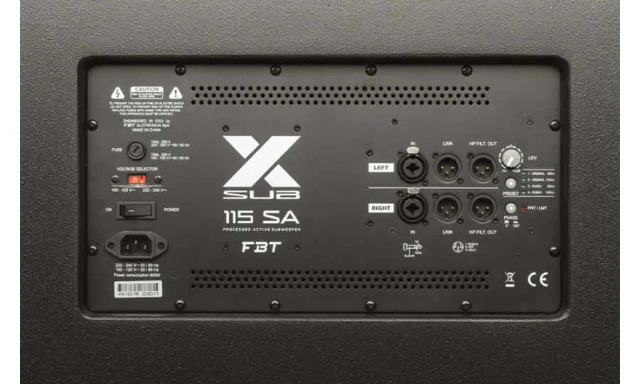 FBT X-SUB 115SA