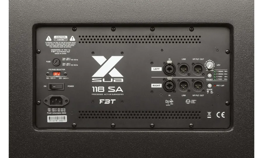 FBT X-SUB 118SA