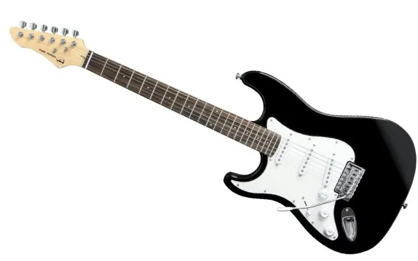 Gewa Pure RC-100 VGS, Елеклтрическа китара за лява ръка, Черна