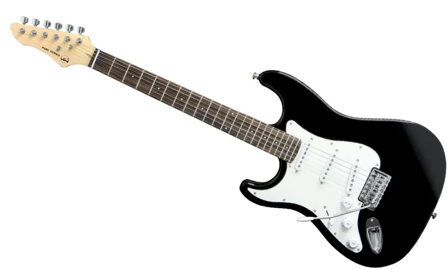 Gewa Pure RC-100 VGS, Елеклтрическа китара за лява ръка, Черна