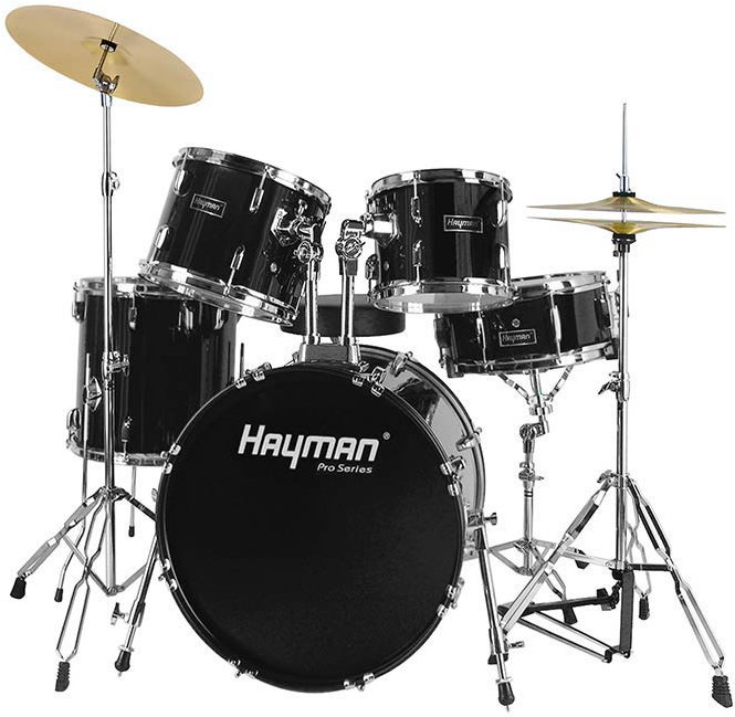 Акустични барабани Hayman HM-350-BK Pro Series