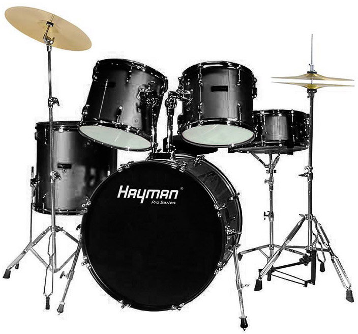 Акустични барабани Hayman HM-400-BK Pro Series