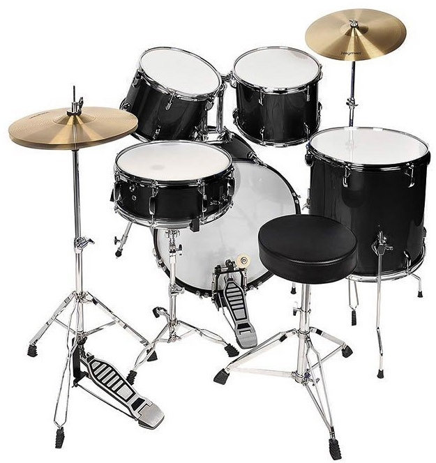 Акустични барабани Hayman HM-400-BK Pro Series