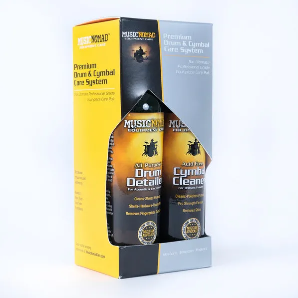 Music Nomad Premium Drum & Cymbal Care System