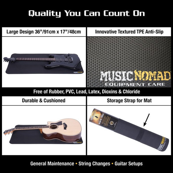 Music Nomad Premium Instrument Work Mat