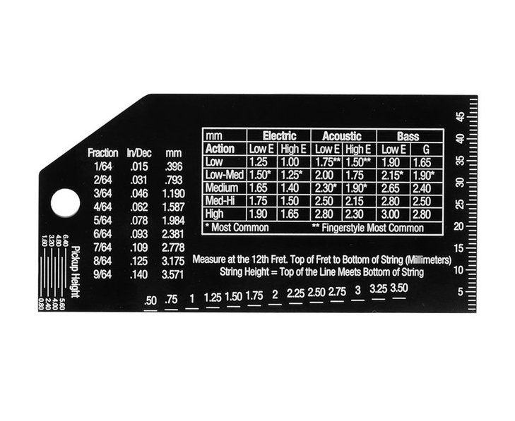 Music Nomad Precision String Action Gauge