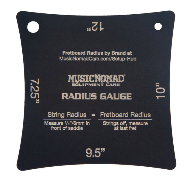 Music Nomad Precision Radius Gauge Set 2 Pak