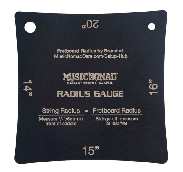 Music Nomad Precision Radius Gauge Set 2 Pak